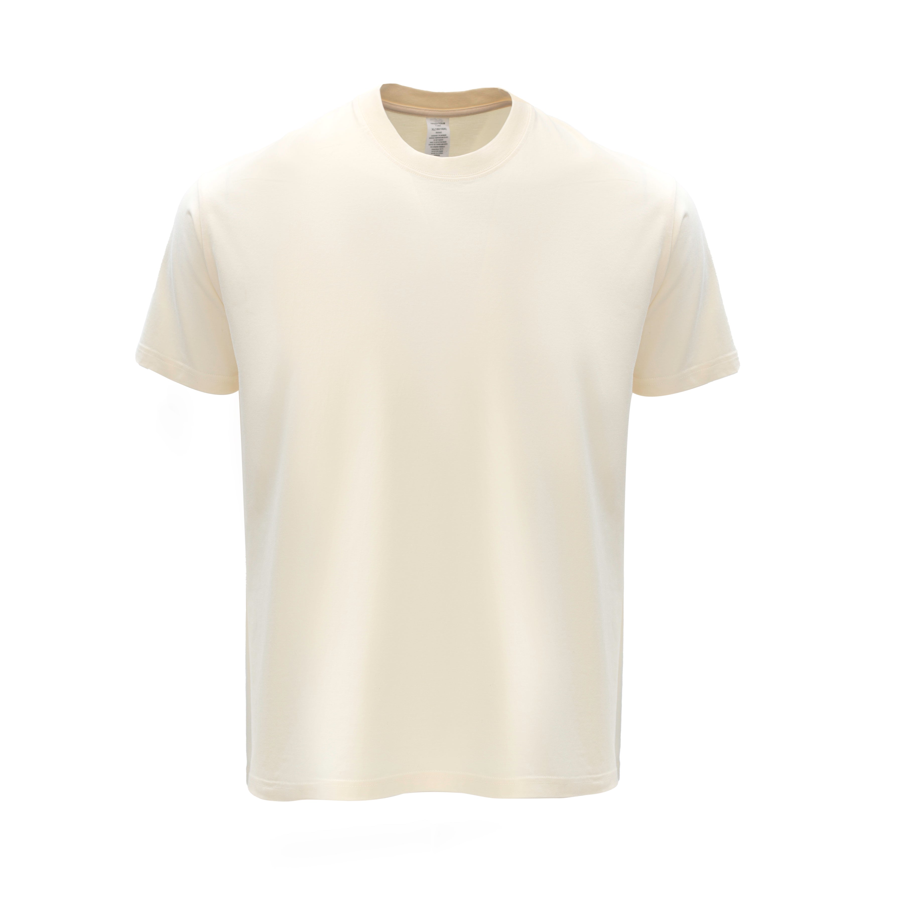 230G Regular Shoulder T-Shirt - Beige