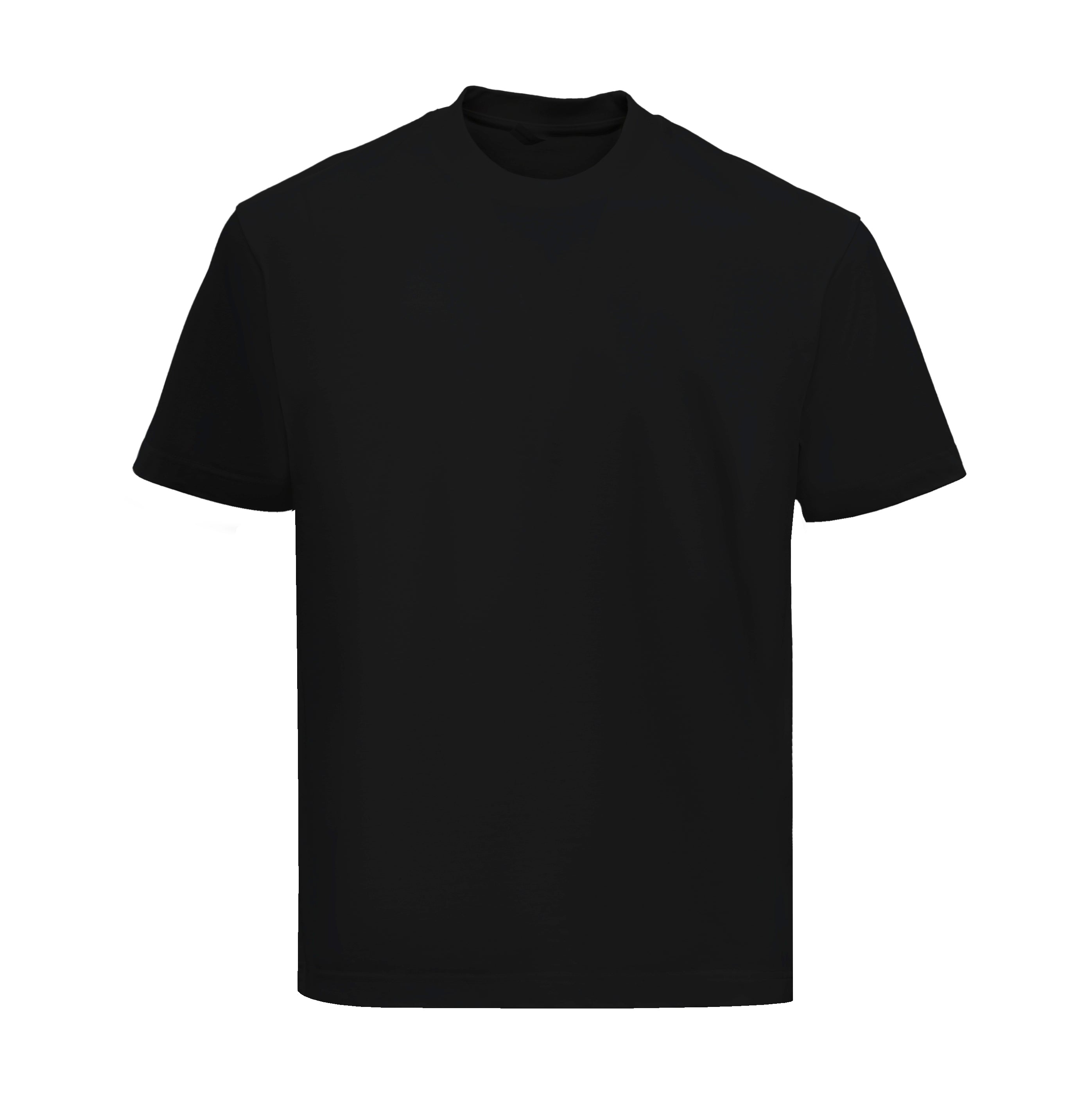 300G Heavyweight T-shirt - Black